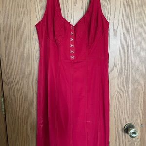 Womens body con dress with bust details